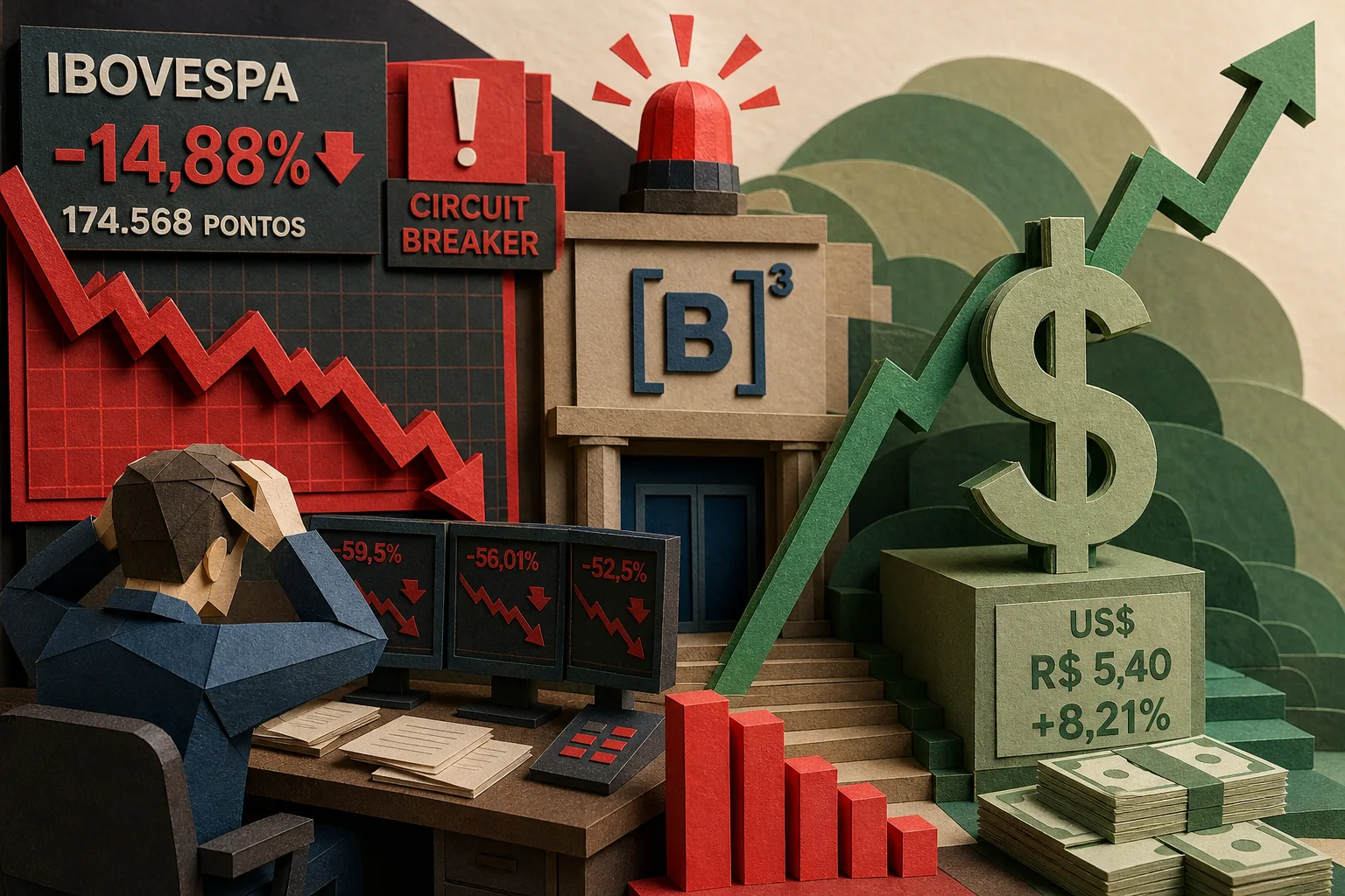 Mercado financeiro reage à eleição de Lula com queda no Ibovespa e alta do dólar