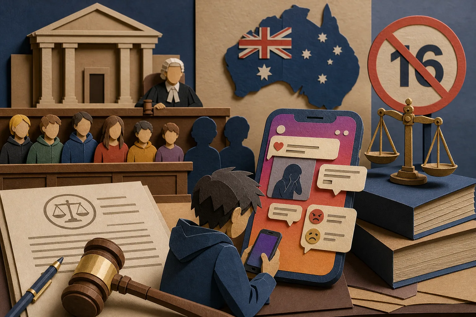 Meta é alvo de processo judicial na Austrália por dependência digital de menores