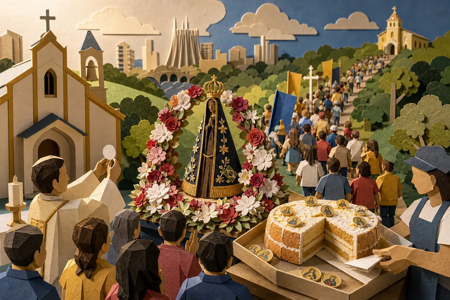 Missas e romarias marcam homenagens à padroeira em Curitiba e região metropolitana