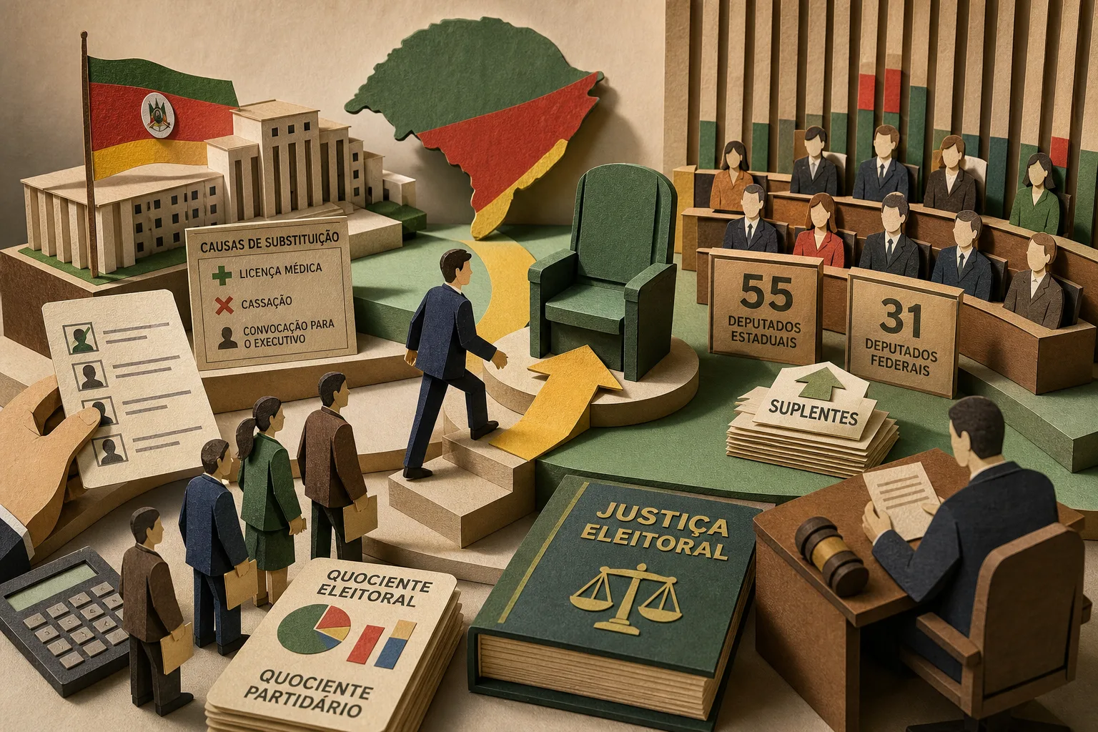 Montagem do governo estadual abre caminho para substitutos na bancada gaúcha