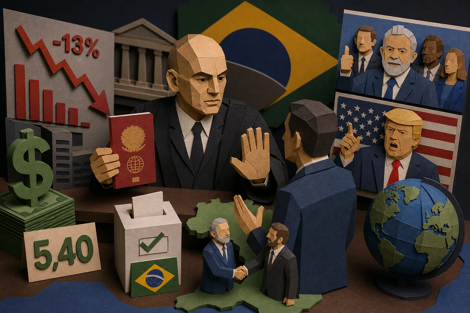 Moraes retém passaporte de Flávio Bolsonaro após vitória de Lula nas urnas
