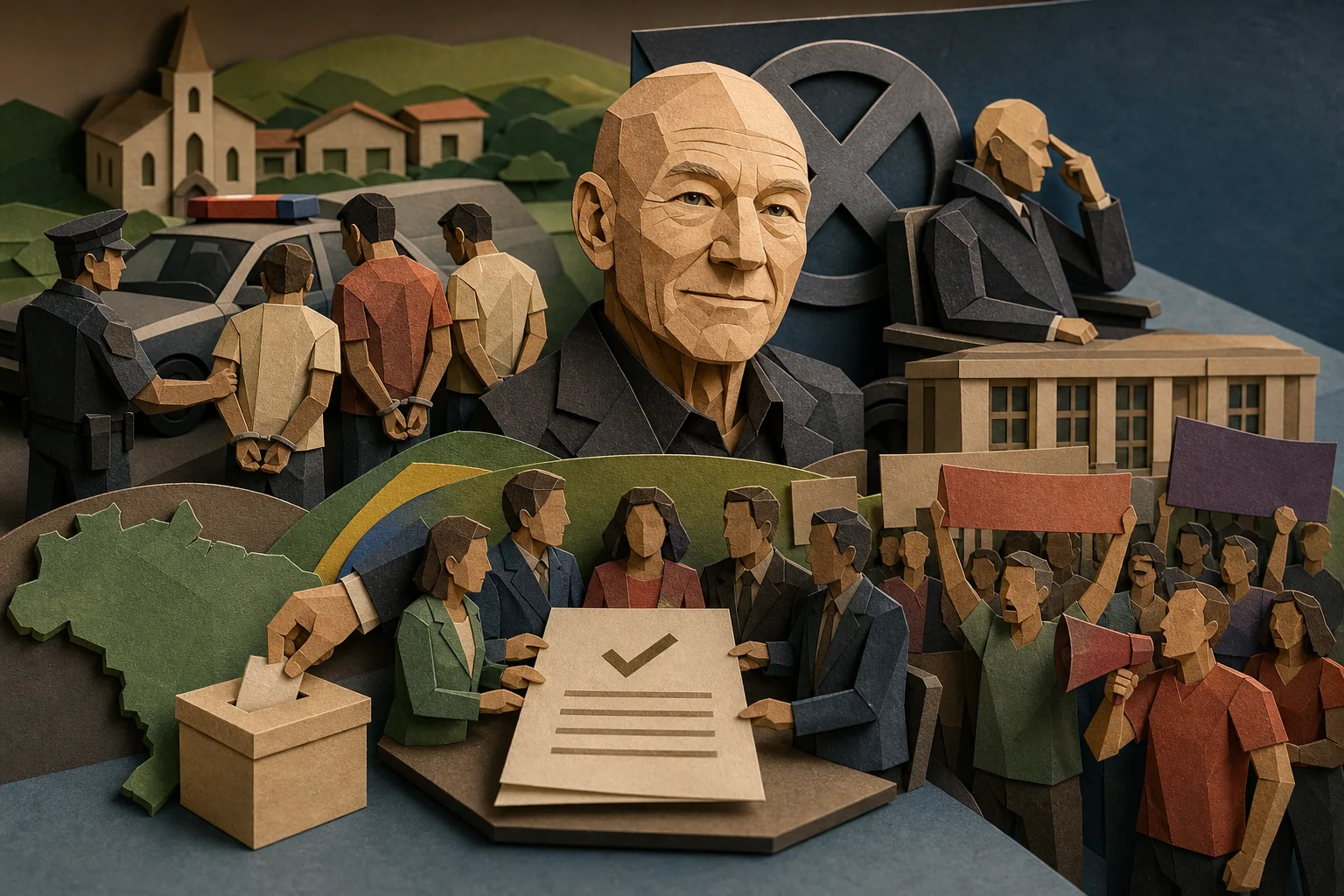 Morte de Patrick Stewart e prisões por latrocínio em MG marcam o noticiário