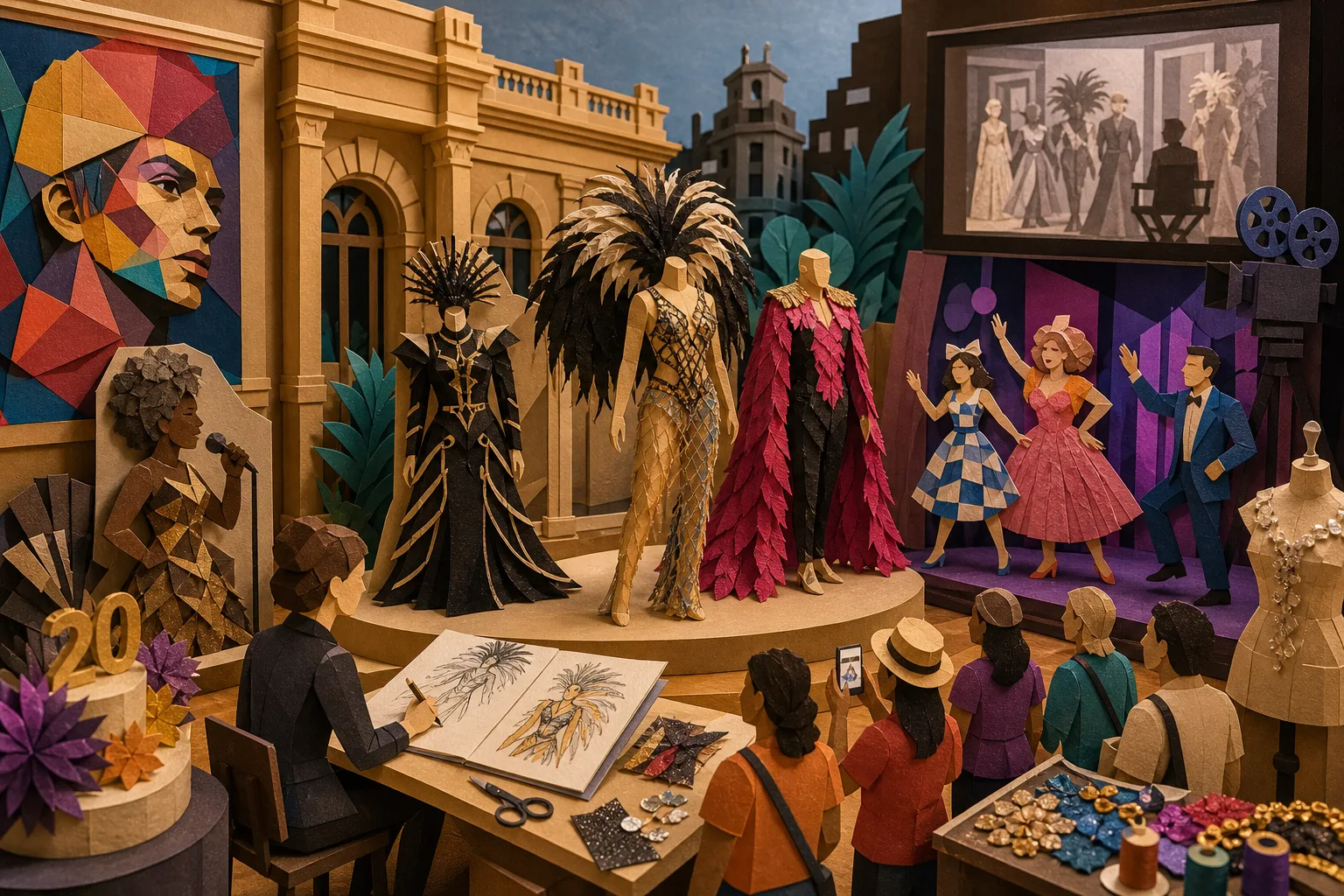 Mostra gratuita no Centro de SP reúne figurinos de Ney Matogrosso e musicais