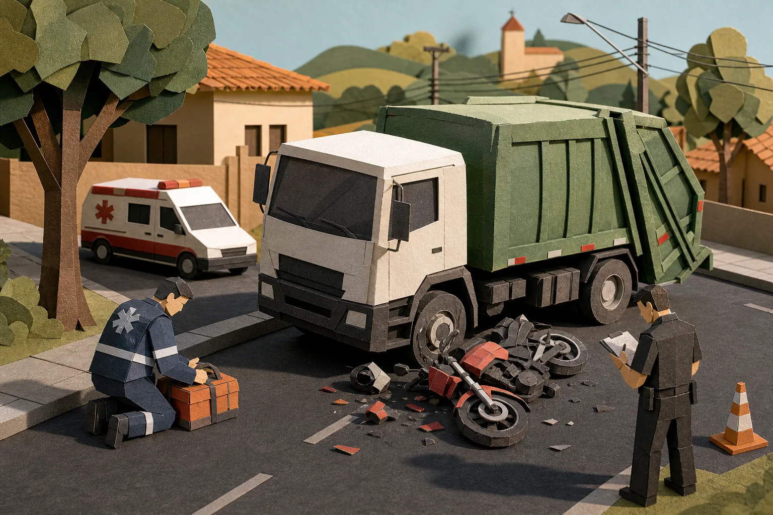 Motociclista de 45 anos morre após queda durante ultrapassagem em Paranapanema