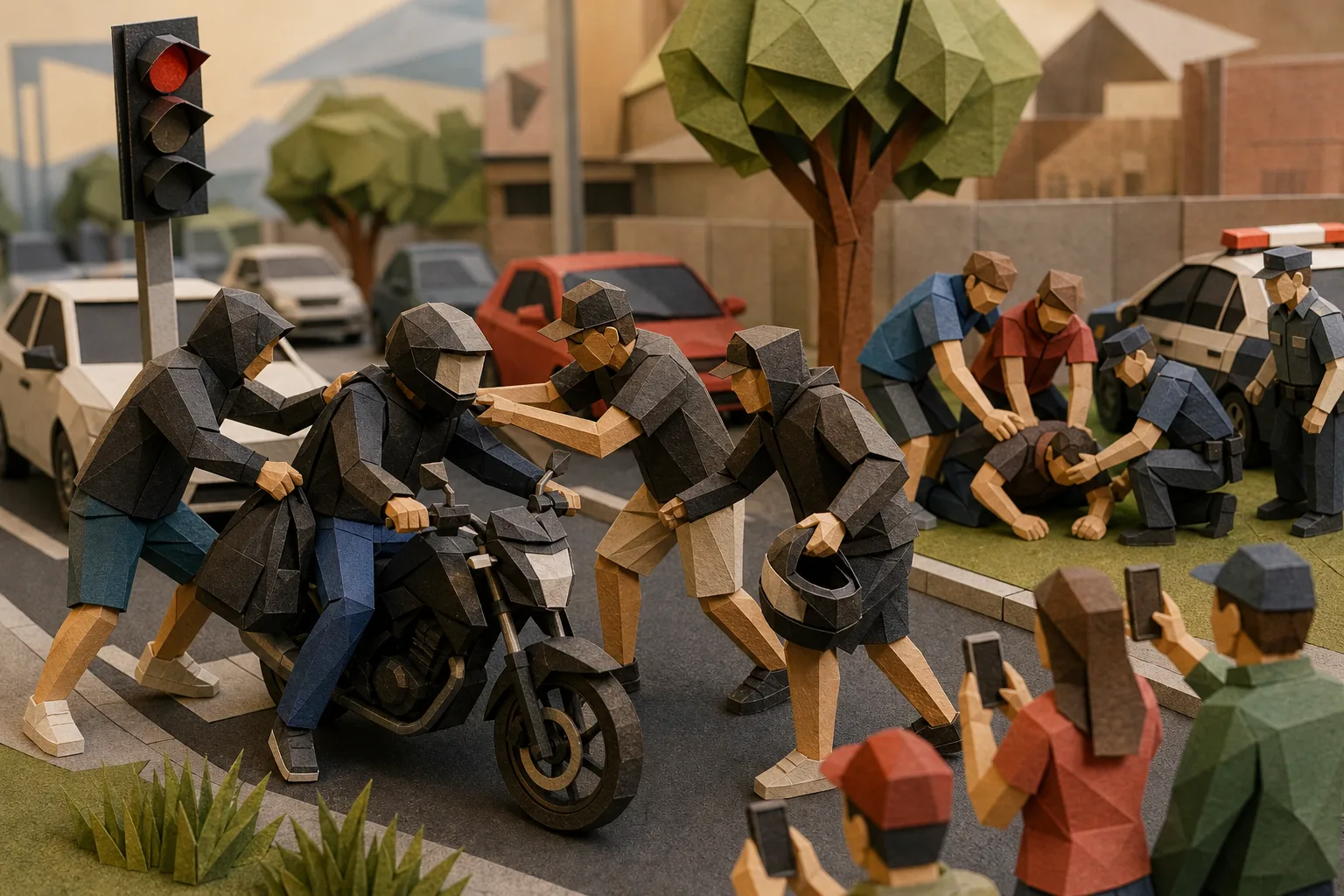 Motociclista é abordado por quatro homens e tem moto roubada em Campinas