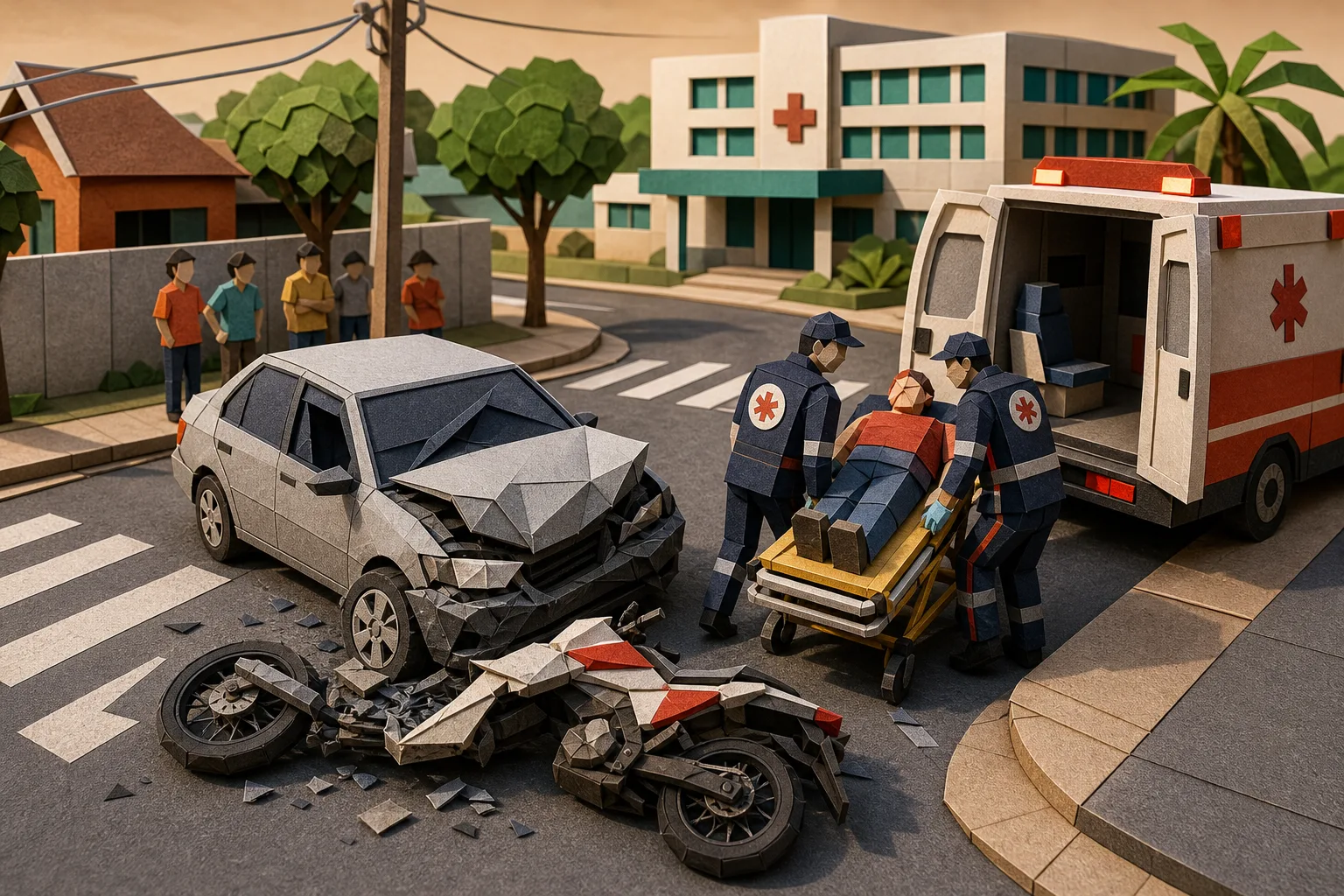 Motociclista morre após colidir contra automóvel em cruzamento de Santarém