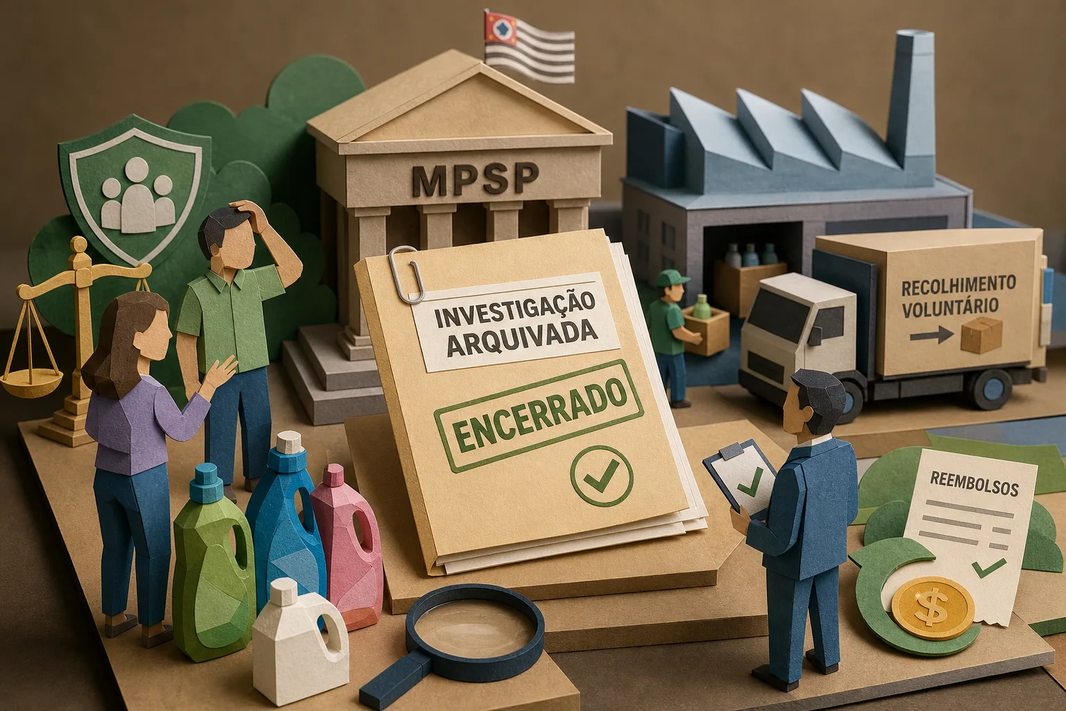 MPSP descarta dano coletivo e encerra processo contra fabricante da Ypê