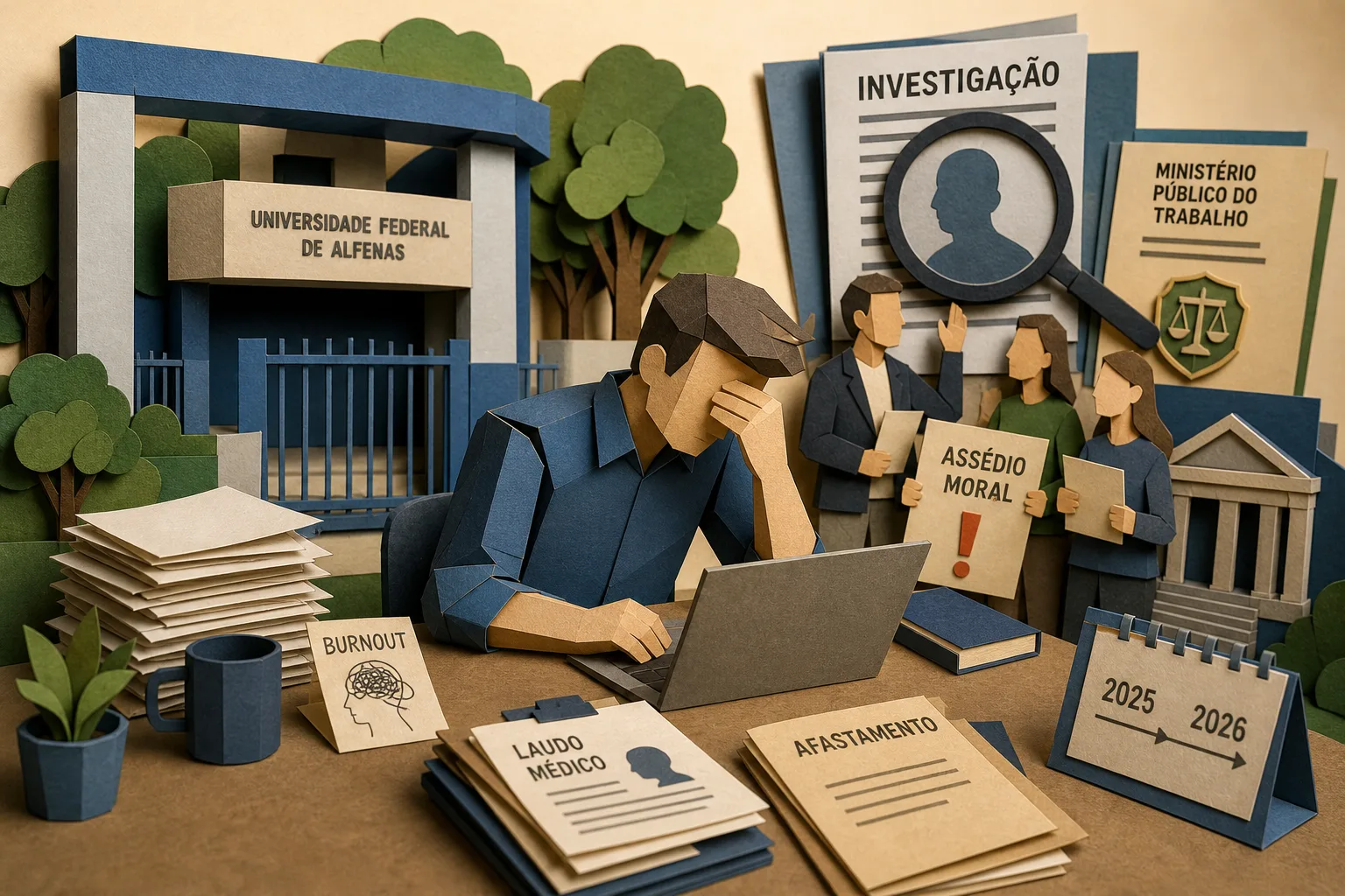 MPT apura suspeita de assédio moral contra servidor da Universidade Federal de Alfenas