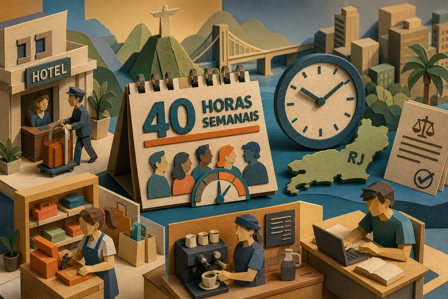 Mudança na jornada de trabalho para 40 horas semanais pode atingir 2,6 milhões no RJ