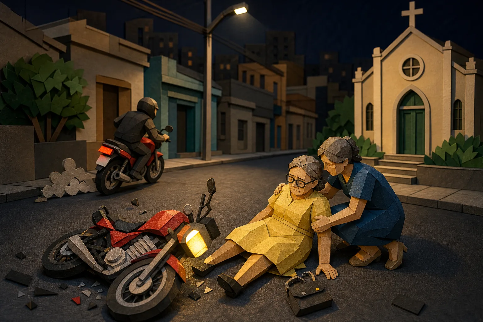 Mulher de 72 anos é atingida por motocicleta e morre em Itabuna no sul da Bahia