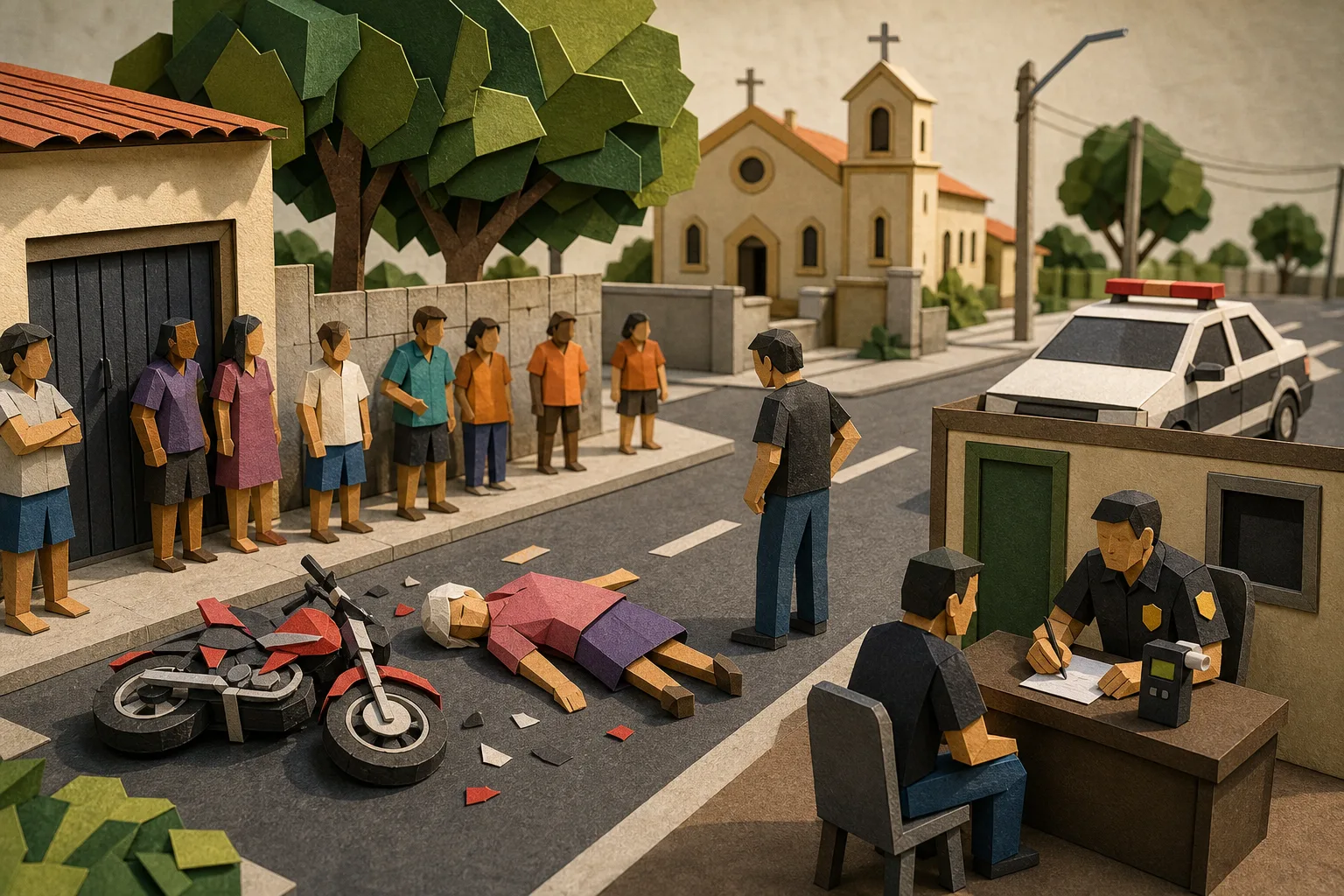 Mulher de 75 anos morre após ser atingida por moto no bairro Mondubim