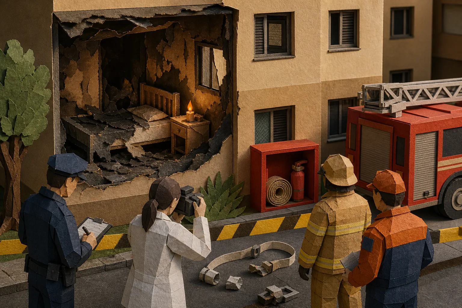 Mulher morre após chamas atingirem apartamento sem energia elétrica em Campinas