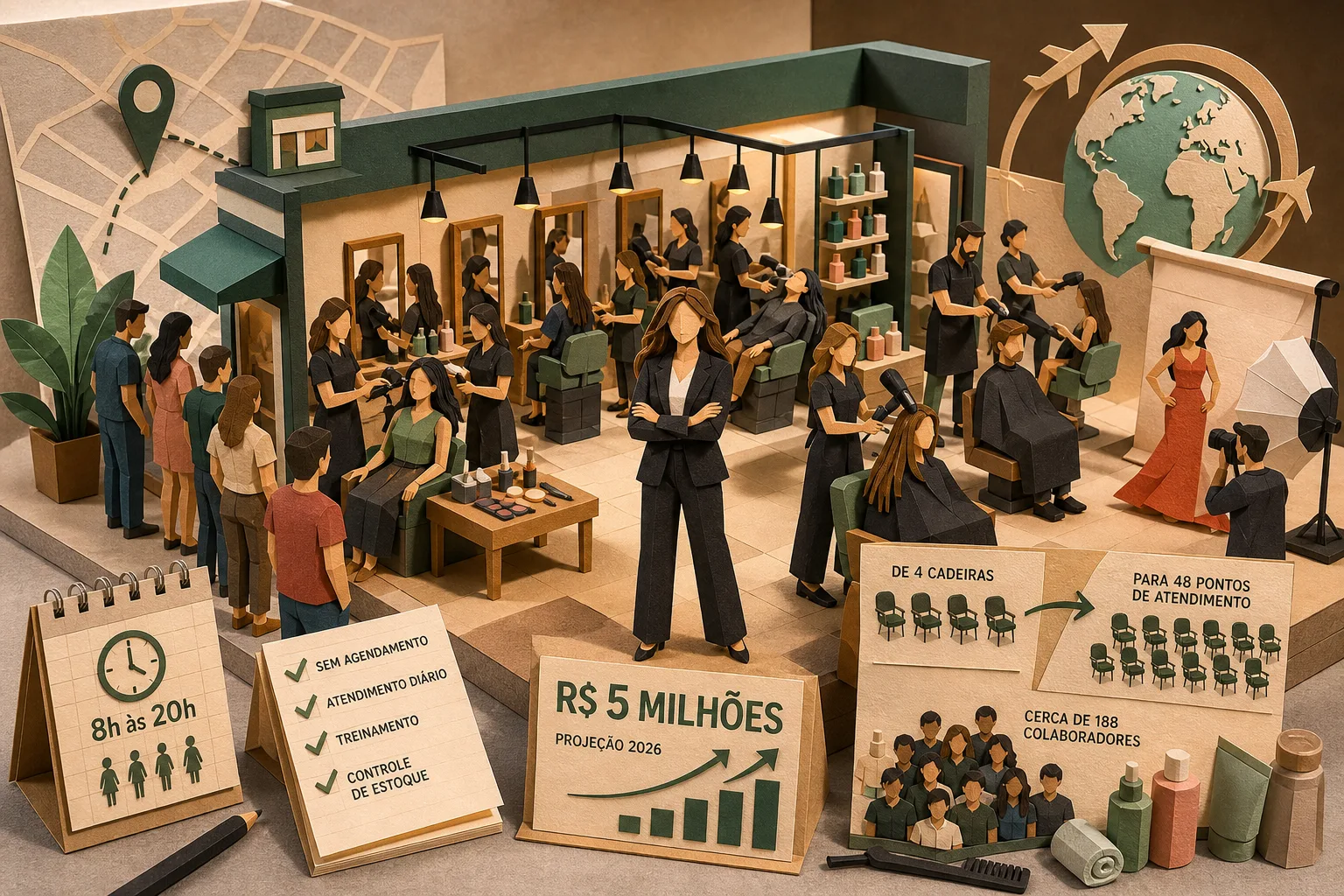 Negócio de beleza sem agendamento expande operação e mira faturamento de R$ 5 milhões