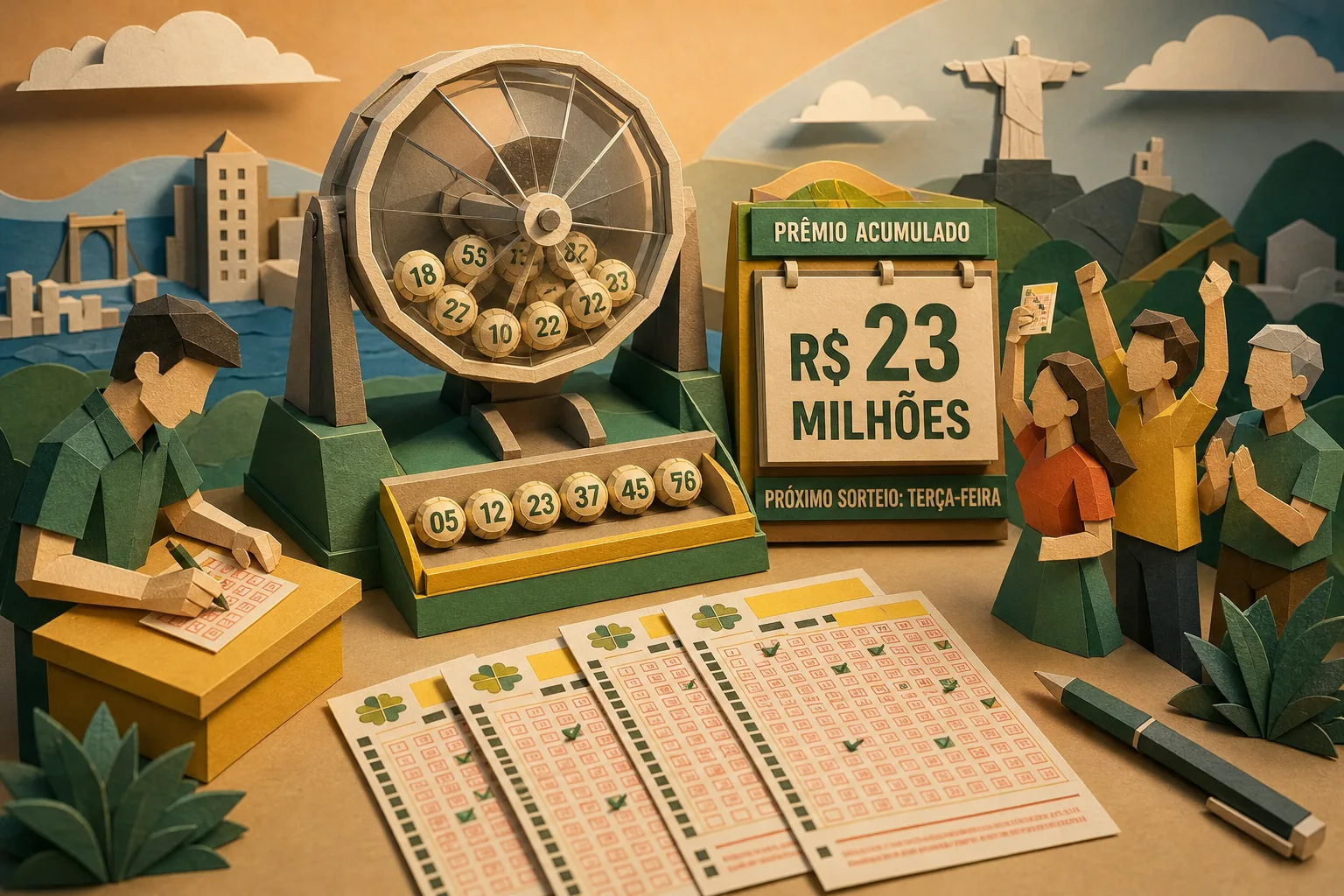 Nenhum apostador acerta as sete dezenas da Timemania 2459 e prêmio acumula