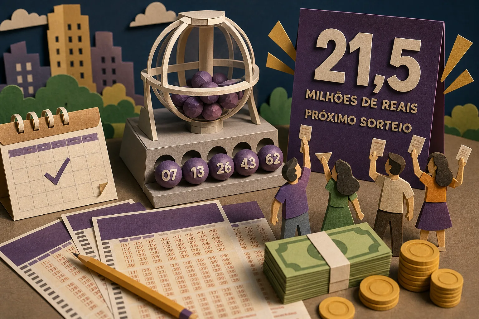 Ninguém acerta concurso 7113 da Quina e prêmio vai a 21,5 milhões de reais