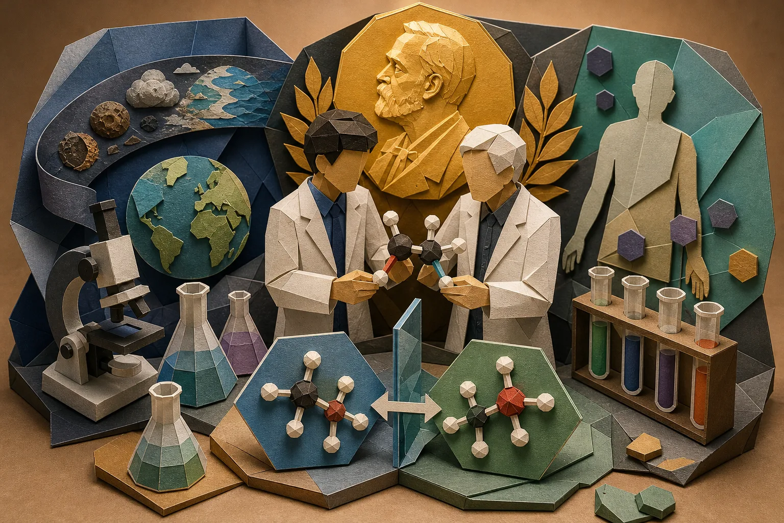 Nobel de Química vai para cientistas que explicaram a formação de moléculas quirais