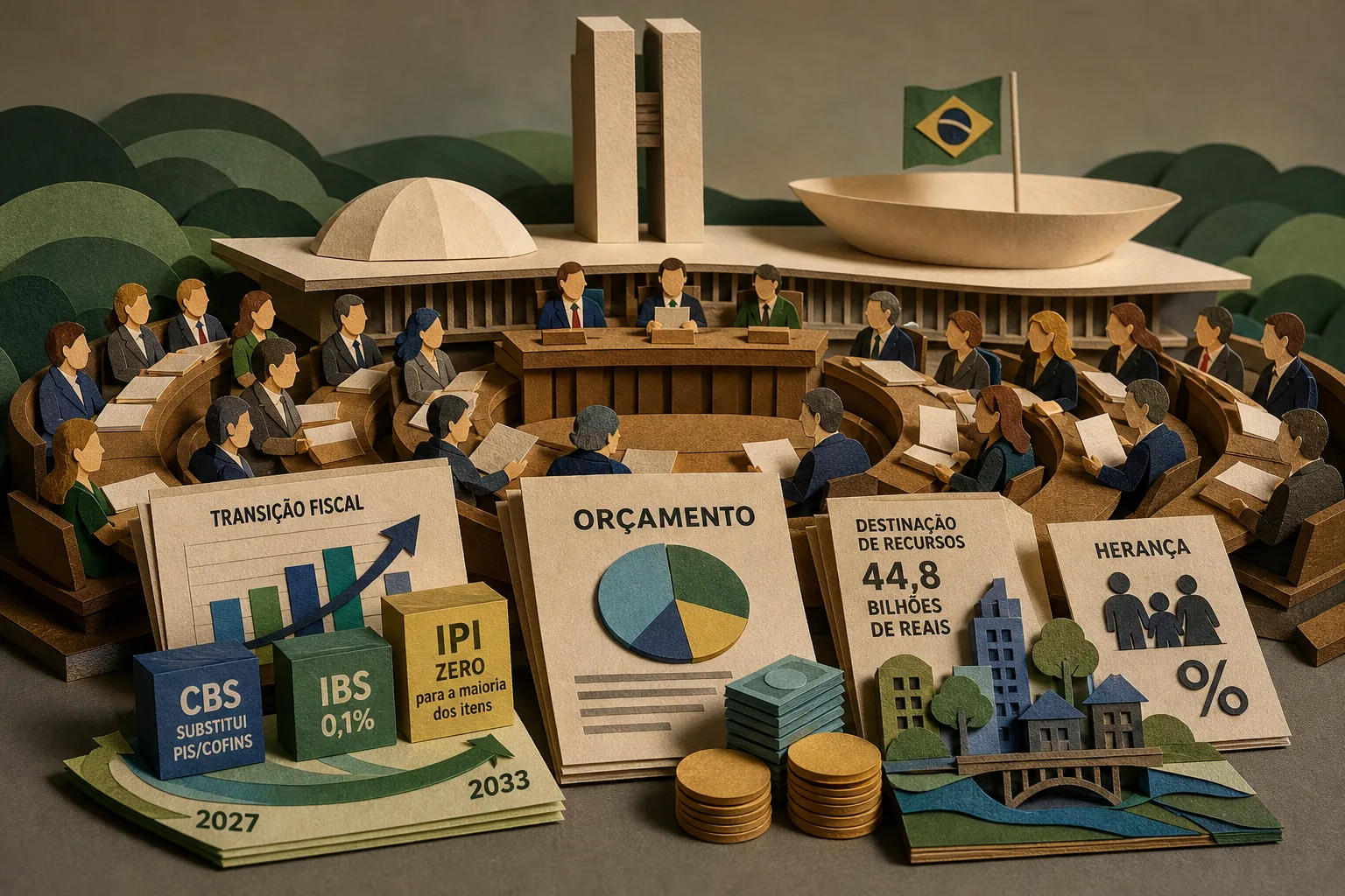 Nova formação do Congresso Nacional terá impacto direto na tributação e no Orçamento