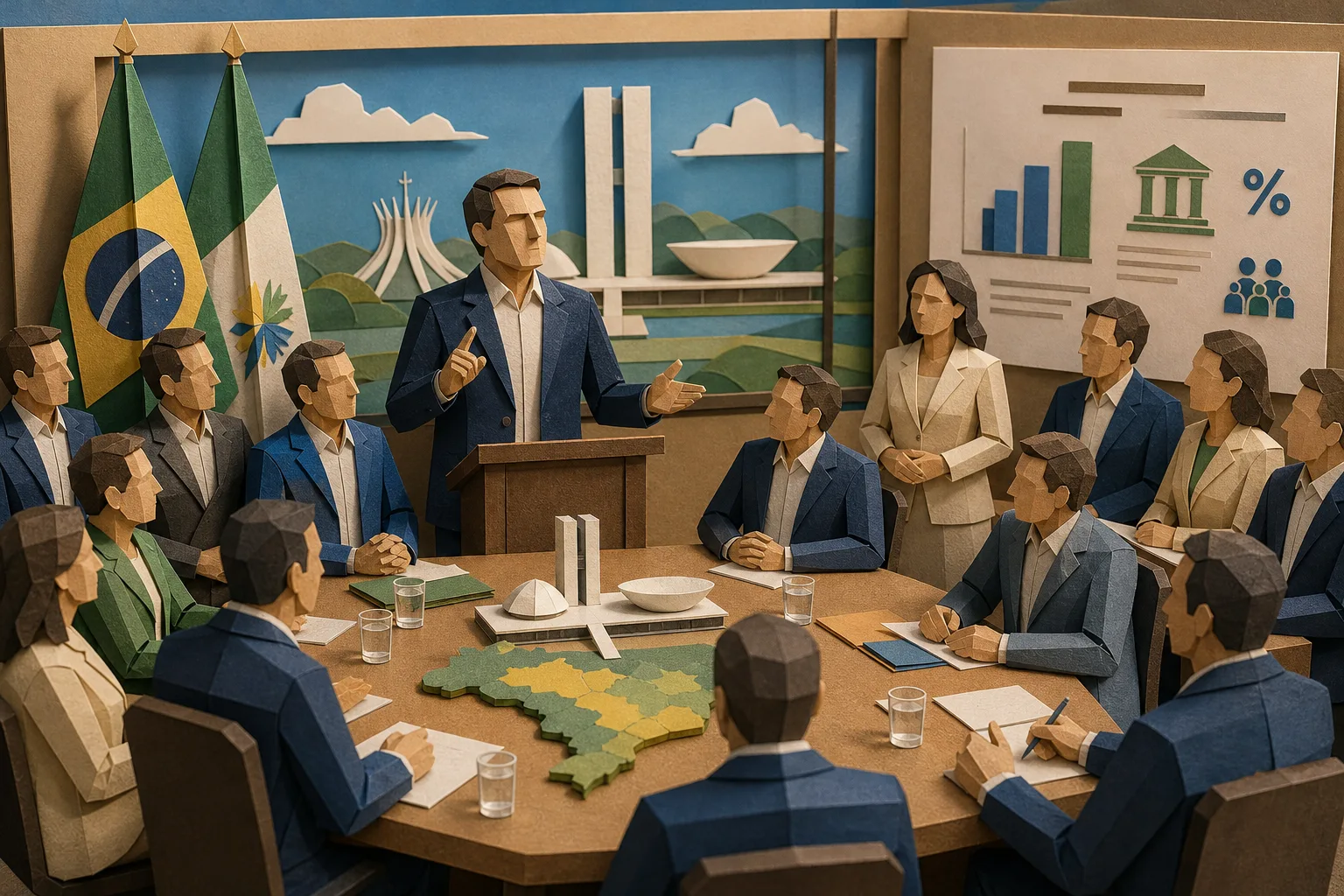 Novo e Republicanos oficializam aliança com Flávio Bolsonaro no segundo turno