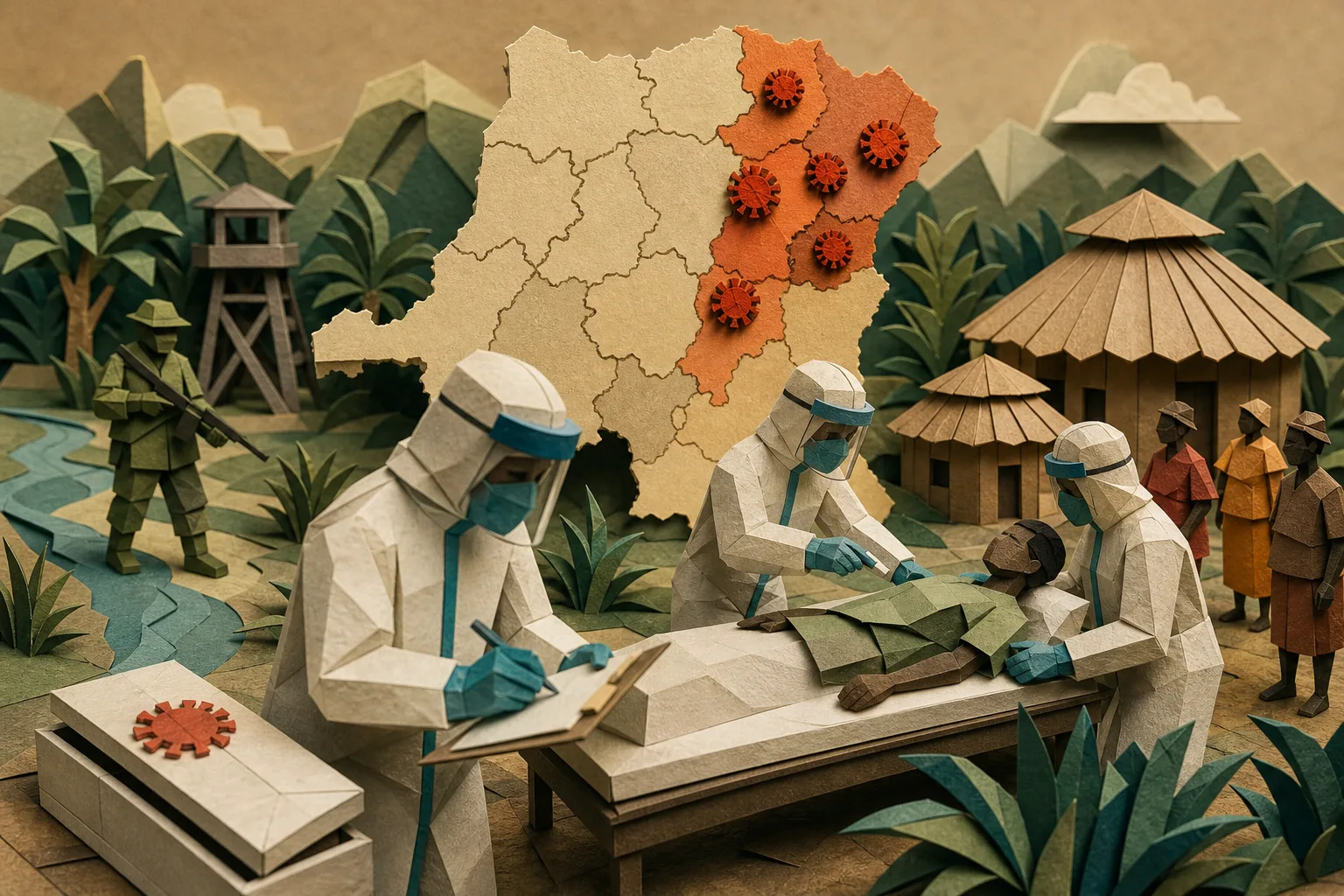 Número de mortes por ebola supera 4 mil no pior surto da história do Congo