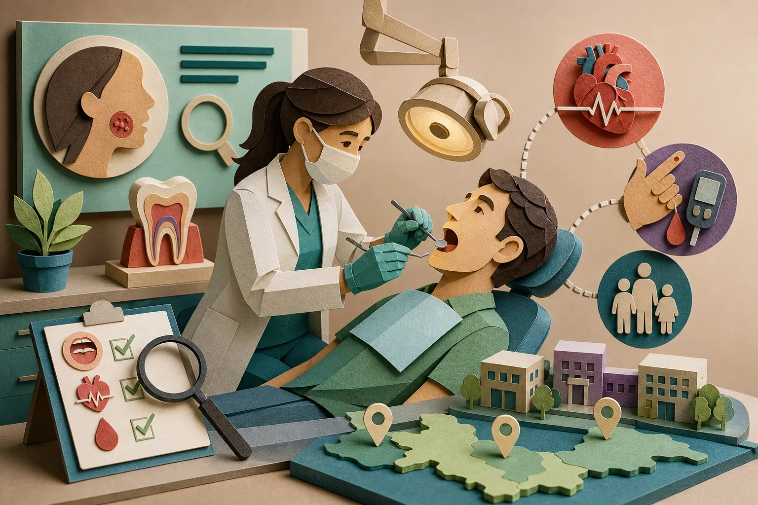 Odontologia desempenha papel crucial no diagnóstico precoce de doenças graves