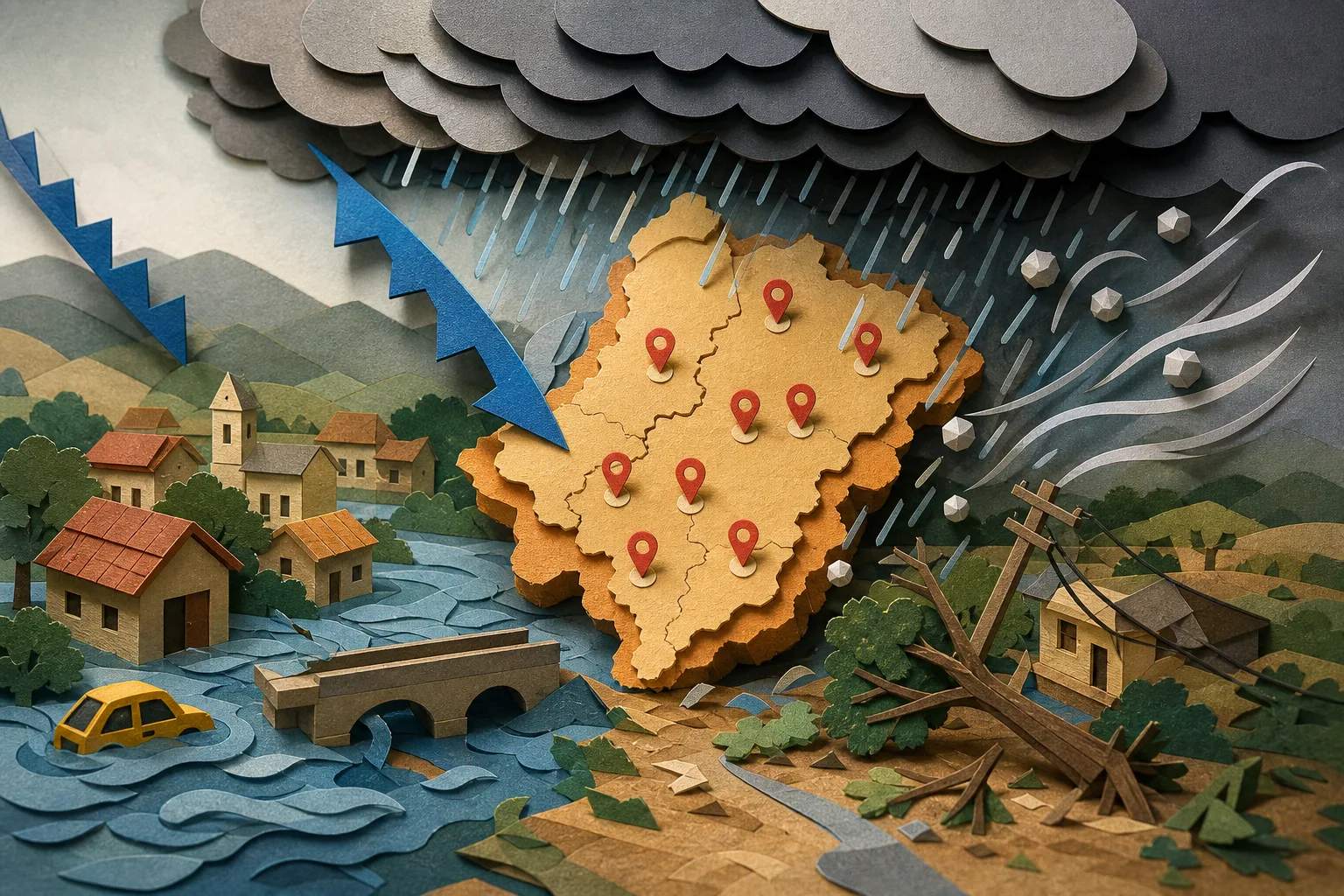 Oito municípios do Vale do Jequitinhonha entram em alerta para fortes tempestades