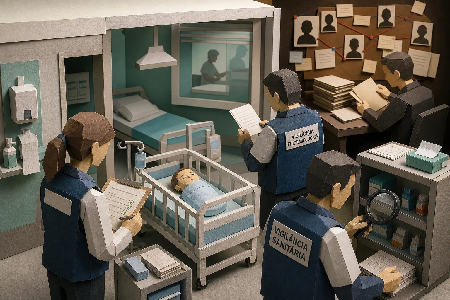 Órgãos estaduais e municipais fiscalizam unidade médica em SP após óbitos de bebês