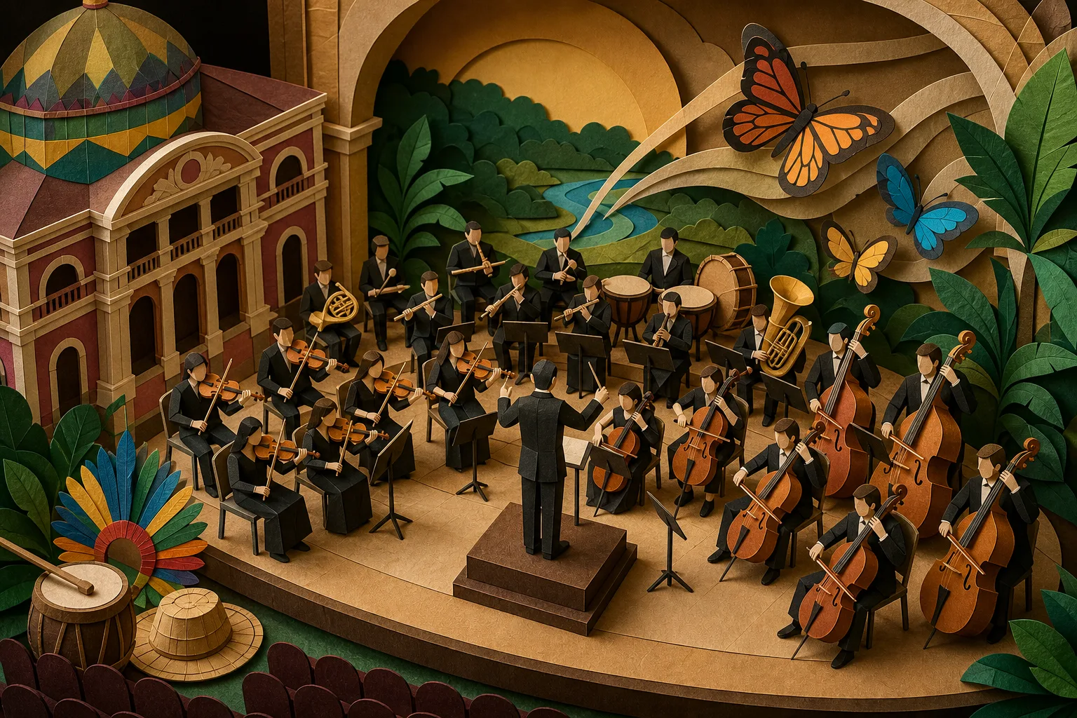 Orquestra Sinfônica da Amazônia: concerto grátis no Teatro Amazonas