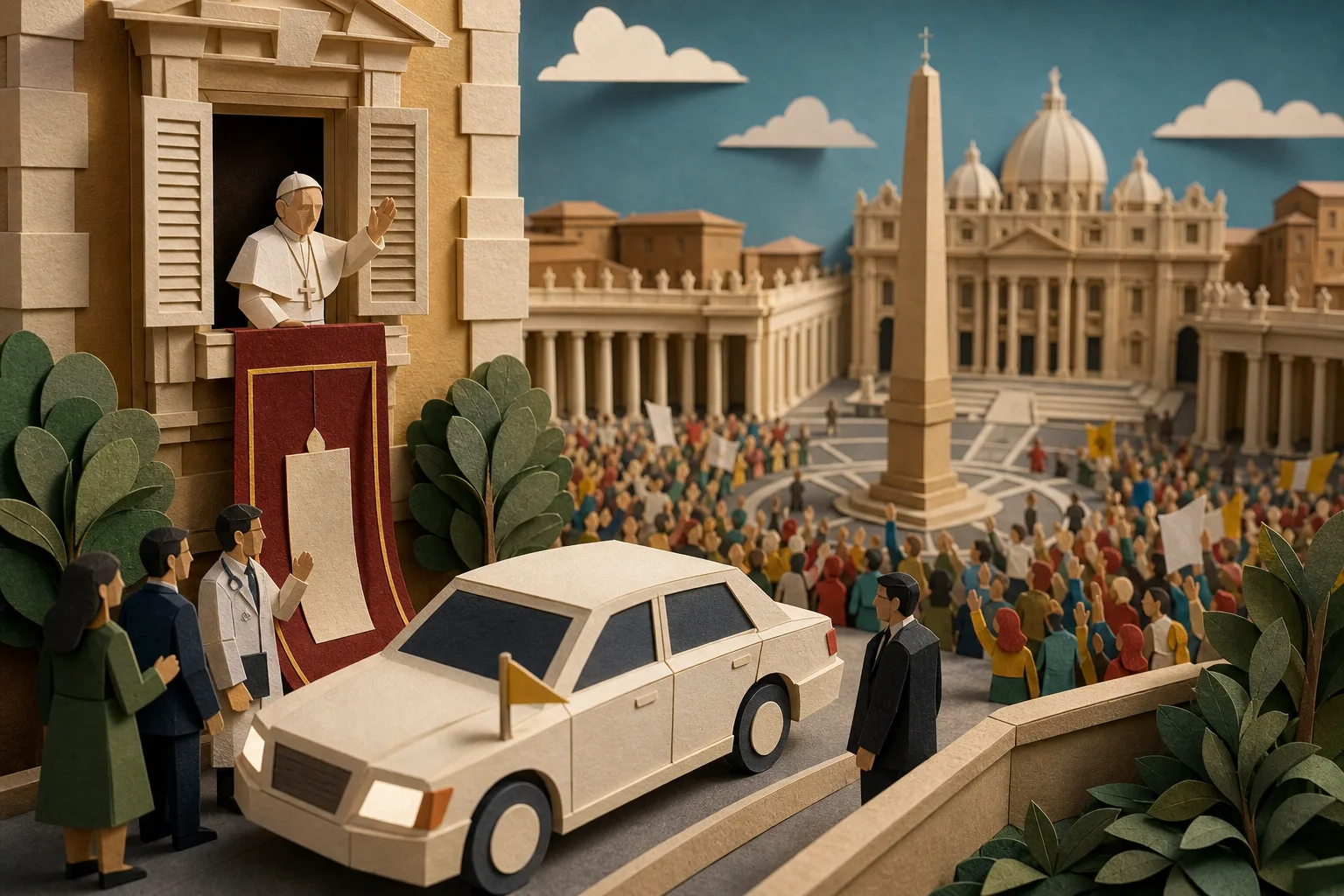 Papa Leão XIV deixa internação após cirurgia e retoma atividades no Vaticano