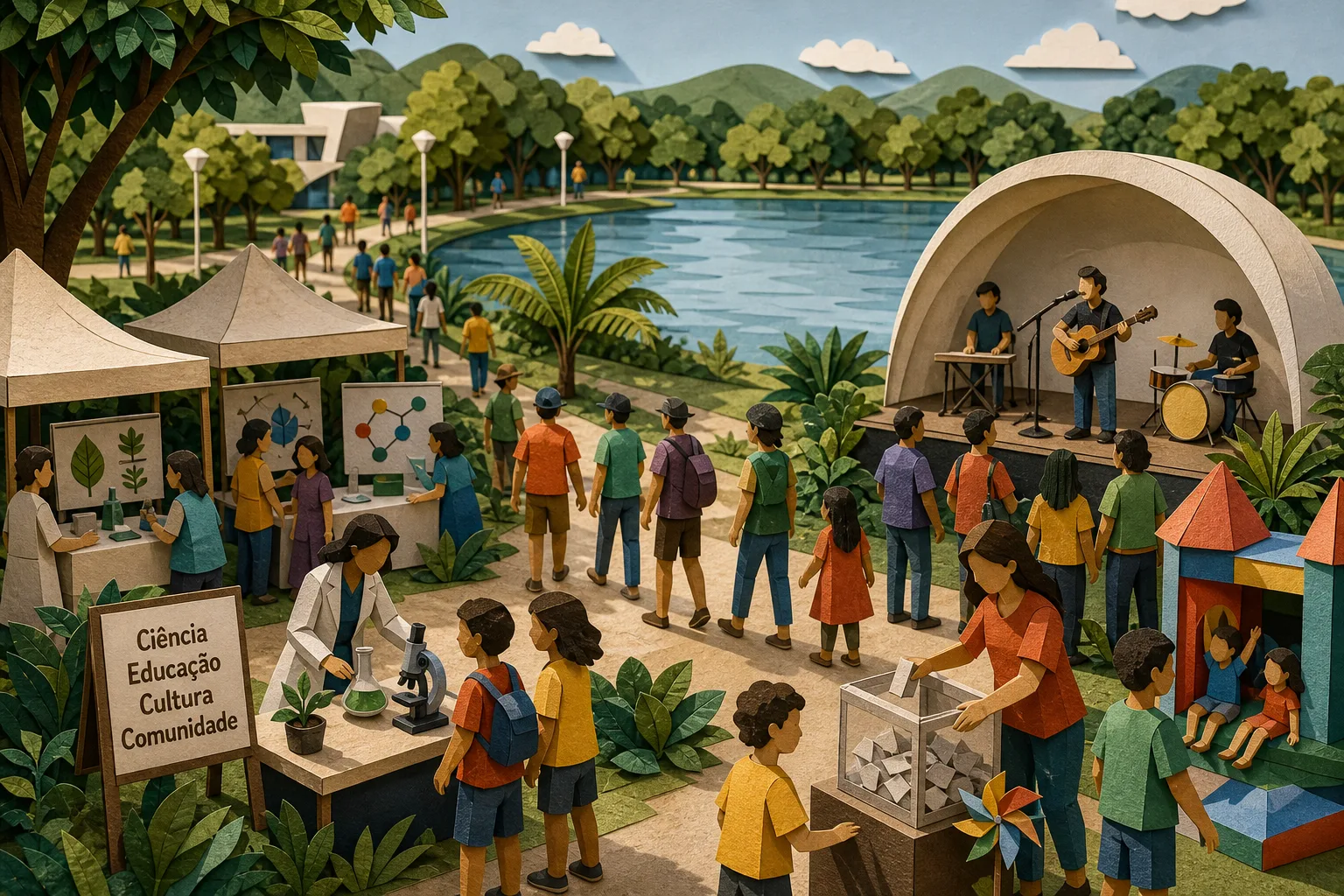 Parque Milton Prates recebe evento gratuito com projetos da UFMG em Montes Claros