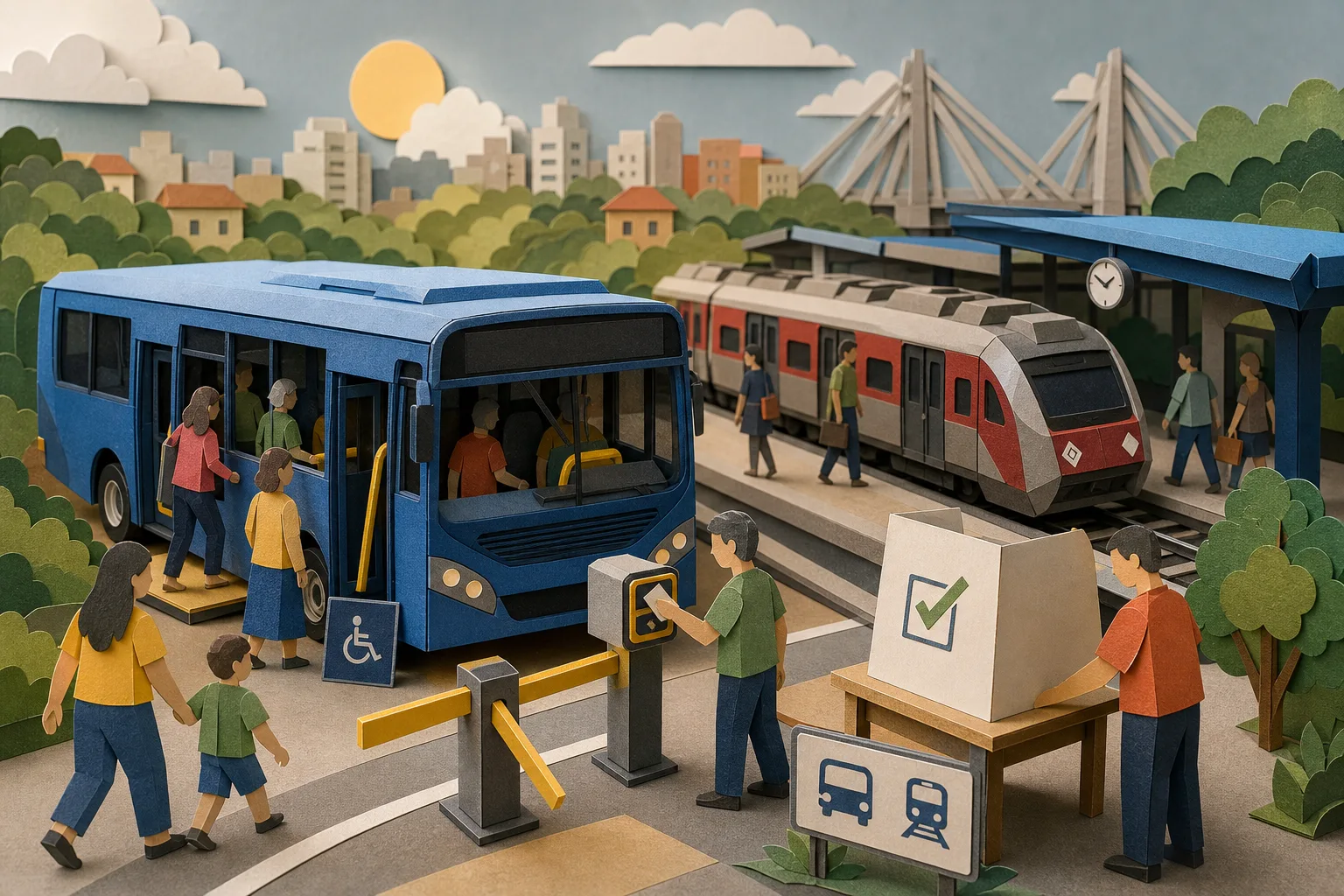 Passe livre nos ônibus e trens atende eleitores de nove municípios do Alto Tietê