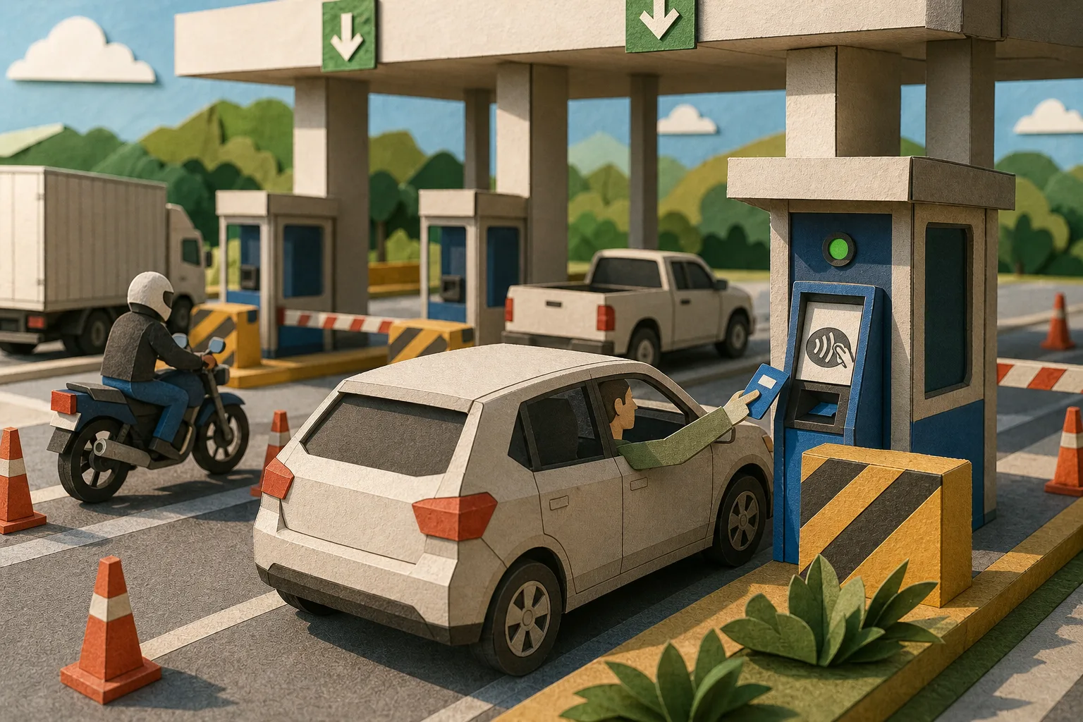 Pedágios no interior de SP recebem cabines de autoatendimento por aproximação