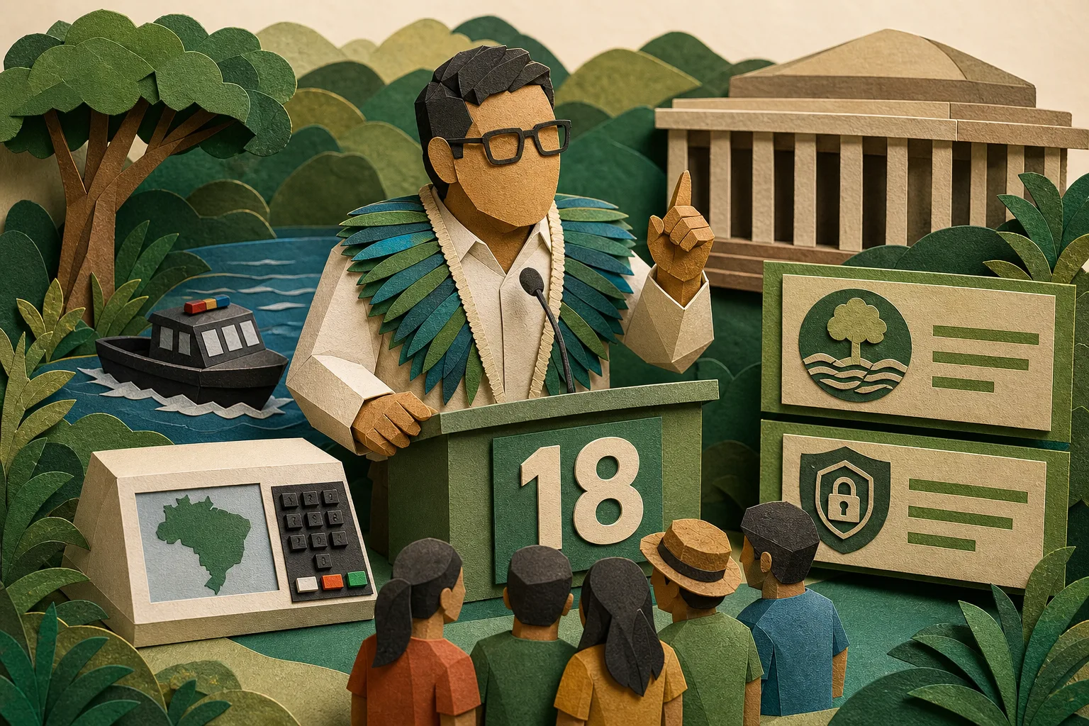 Pela Rede, Isael Munduruku concorre ao comando do Executivo amazonense