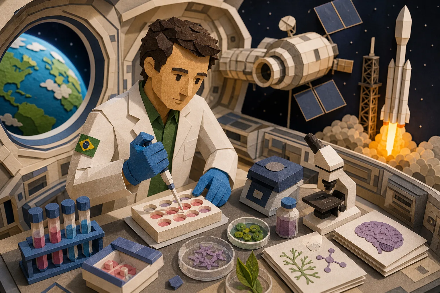 Pesquisador brasileiro planeja estudar Alzheimer em nova estação espacial
