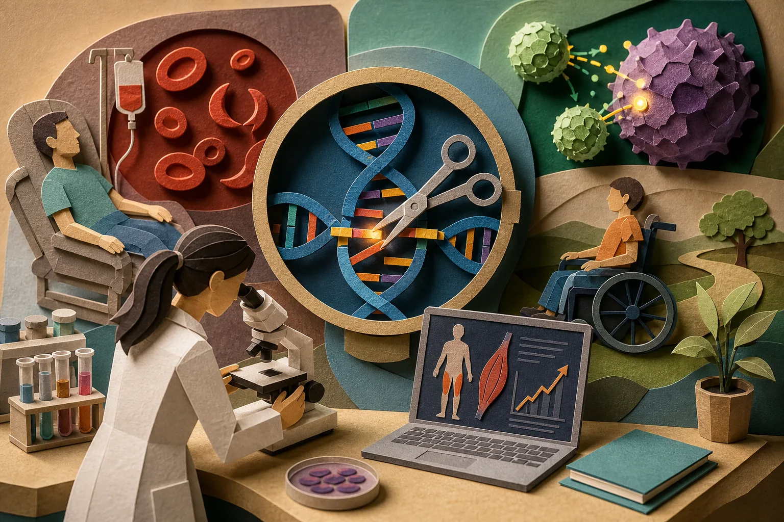 Pesquisas com edição de DNA ampliam possibilidades no tratamento de doenças graves