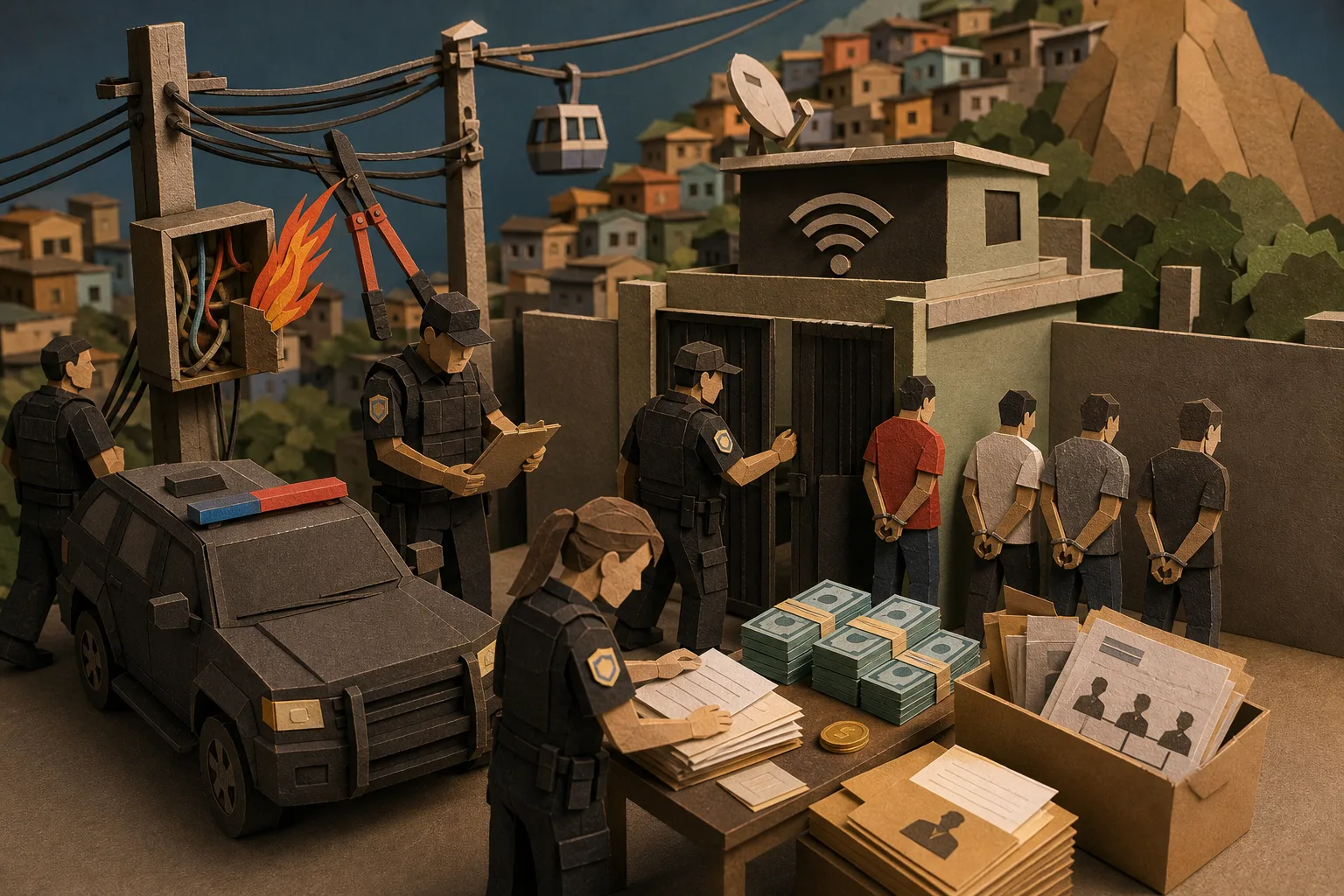 PF mira monopólio de internet de facção no Rio e bloqueia R$ 558 milhões