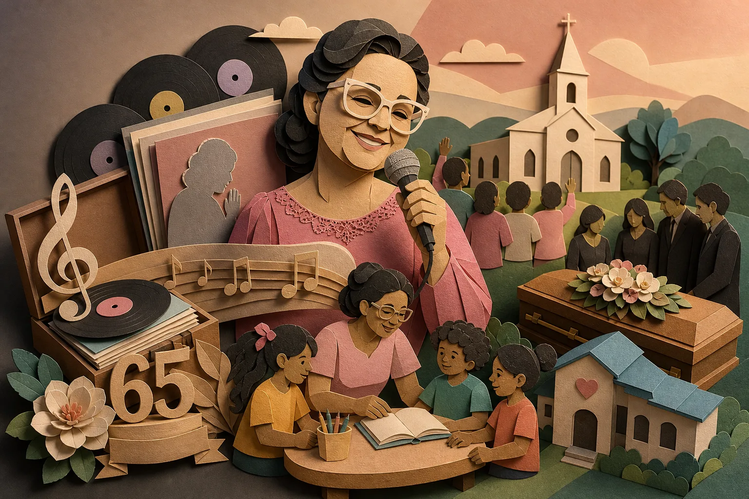 Pioneira da música gospel nacional, Sara Araújo morre e recebe homenagens