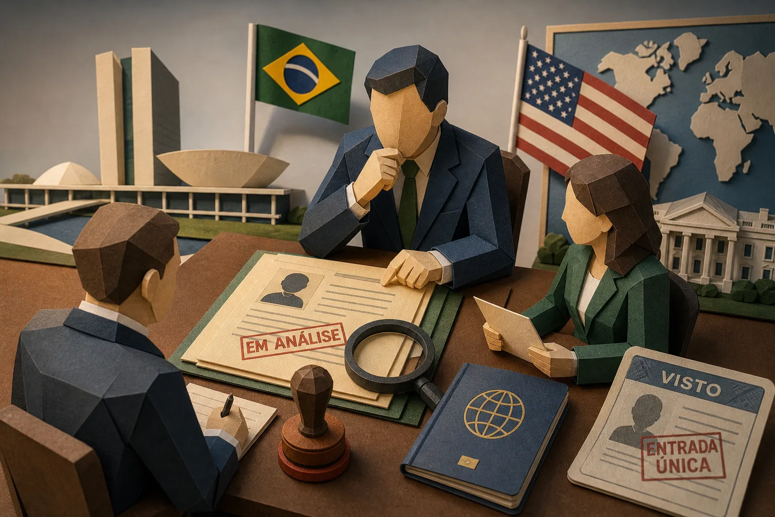 Planalto volta a analisar credenciais diplomáticas e avalia nome de enviado dos EUA