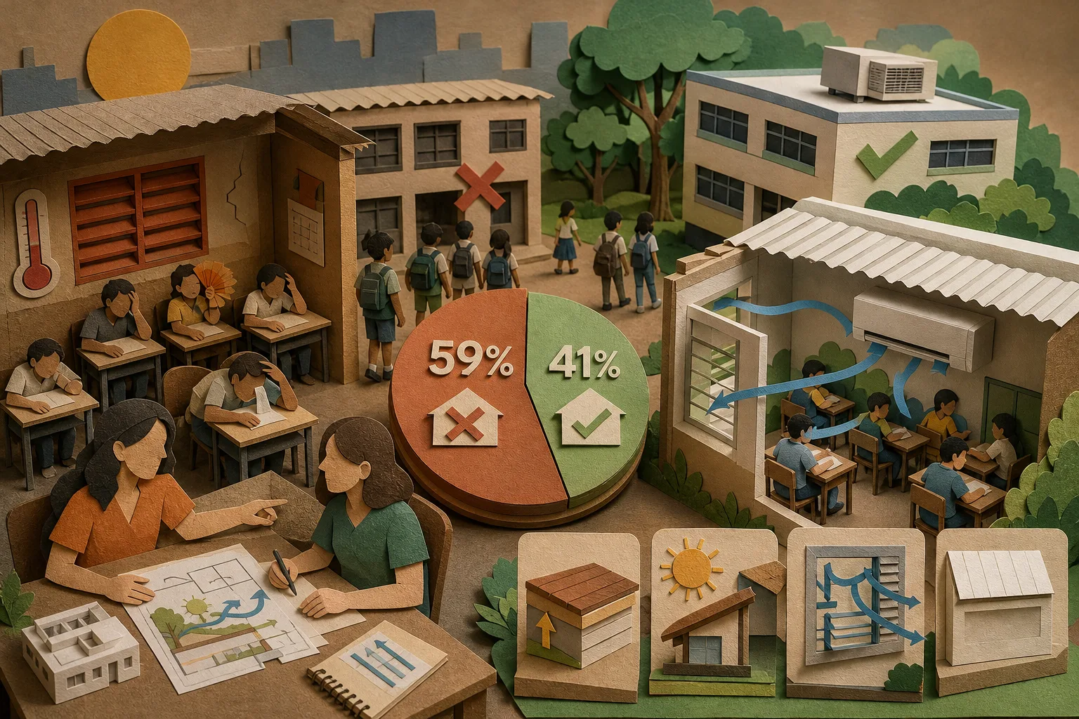 Plano estadual de climatização deixa 59% das escolas de Piracicaba sem ar-condicionado
