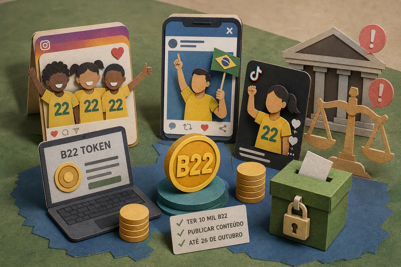 Plataforma oferece moeda digital por apoio a Flávio Bolsonaro nas redes sociais