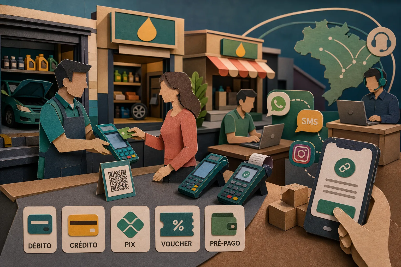 Plataforma Sipag amplia recursos de cobrança presencial e digital para negócios