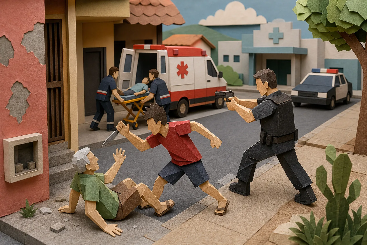 PM de folga intervém para salvar idoso agredido pelo próprio filho no Ceará