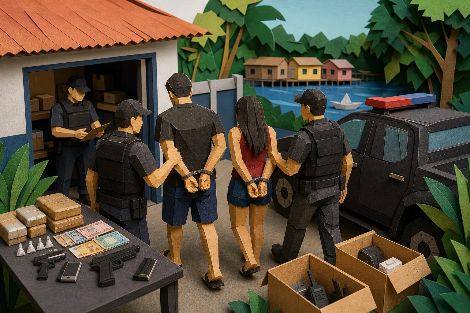 Polícia Civil captura foragidos apontados no comando de facção em Iranduba