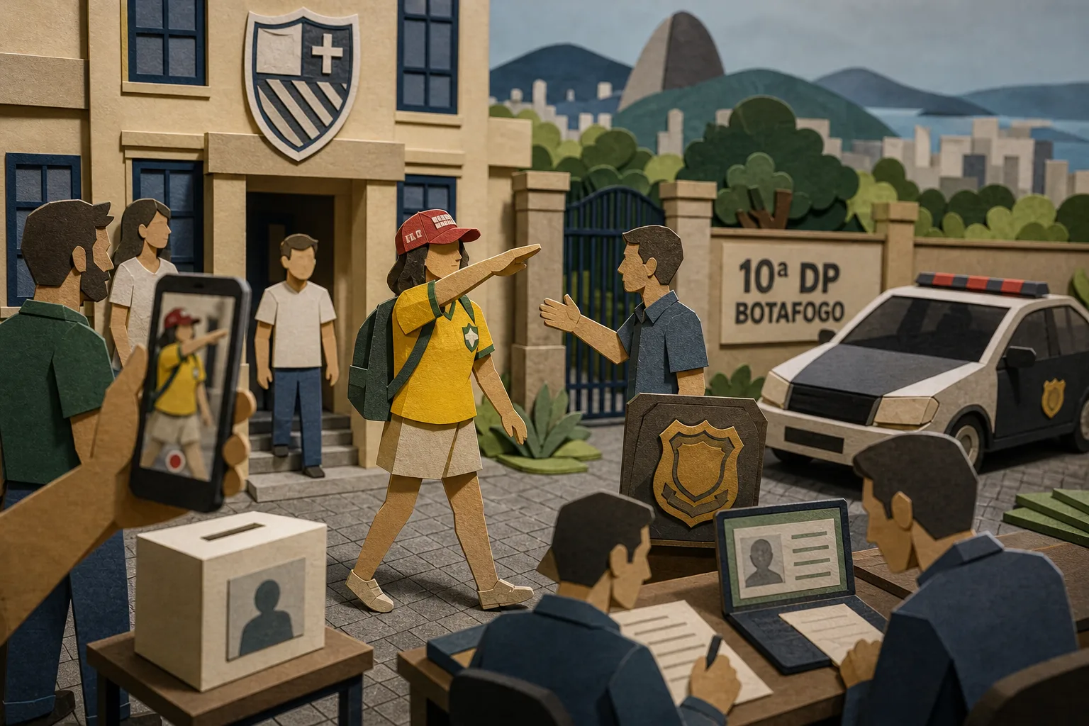 Polícia Civil do Rio apura gesto nazista feito por mulher em colégio eleitoral