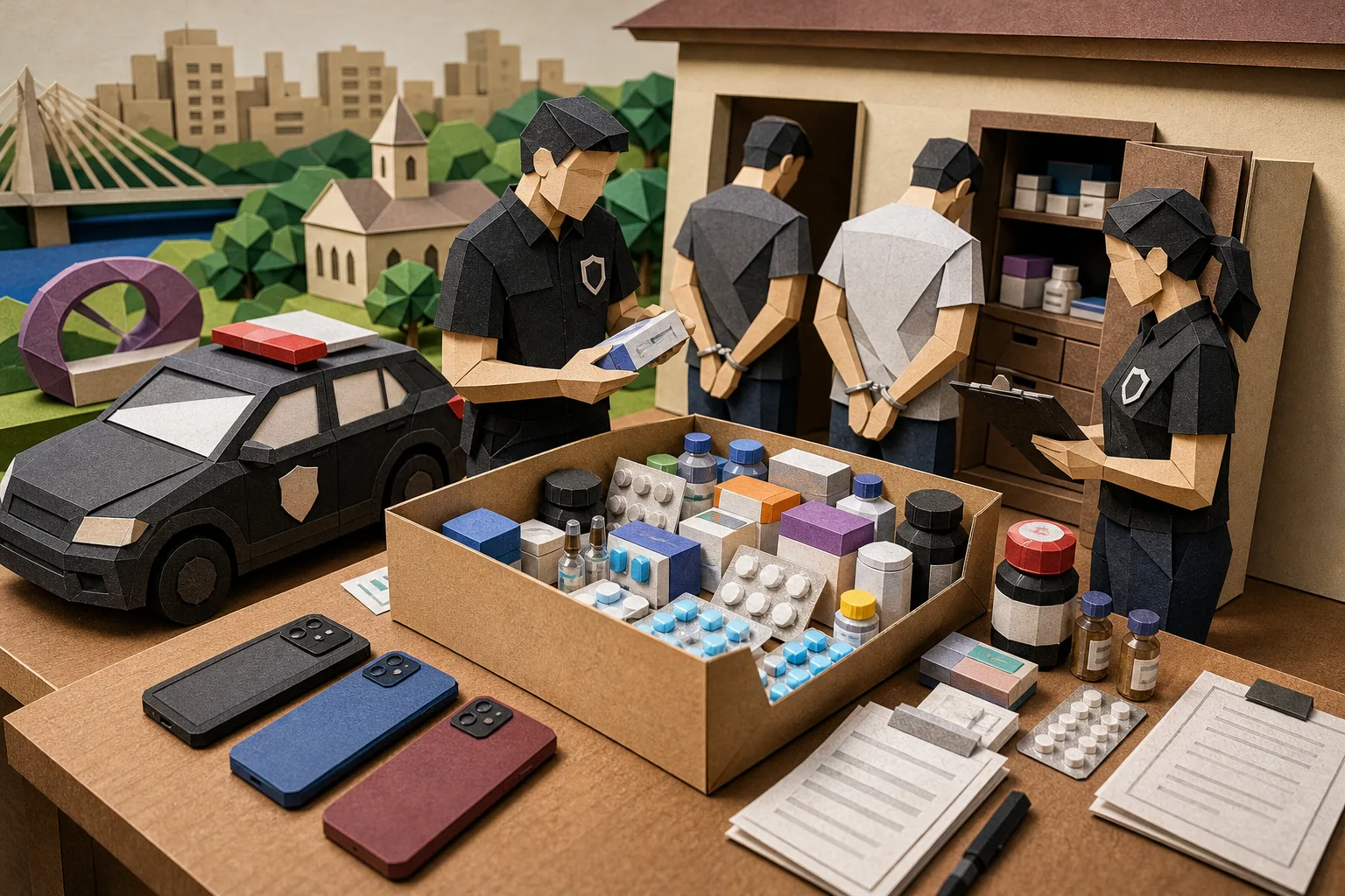 Polícia Civil prende dois e apreende remédios ilegais em Piracicaba