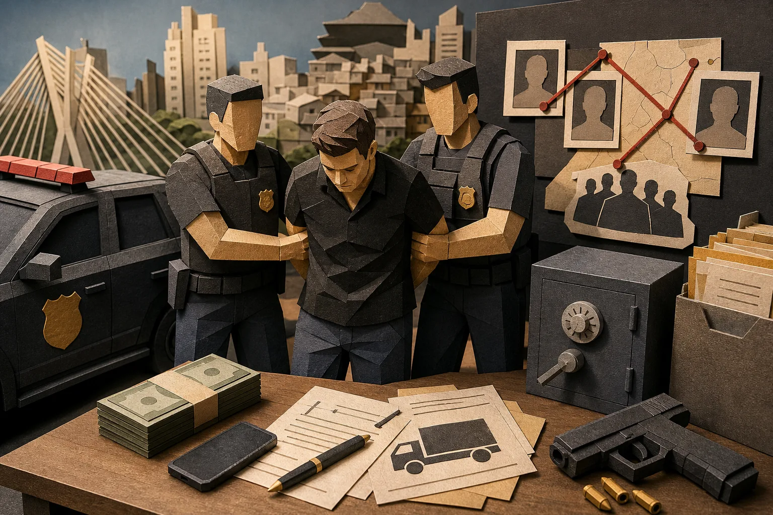 Polícia Civil prende empresário Gabriel Spalone por extorsão e ligação com facção em SP