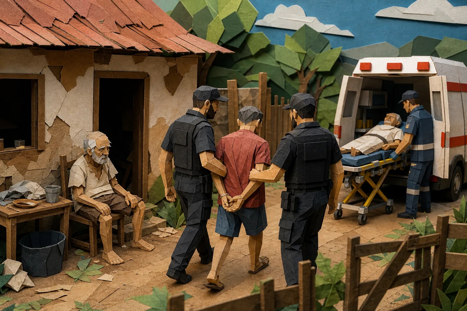 Polícia Civil prende homem por manter idoso de 72 anos em condições degradantes