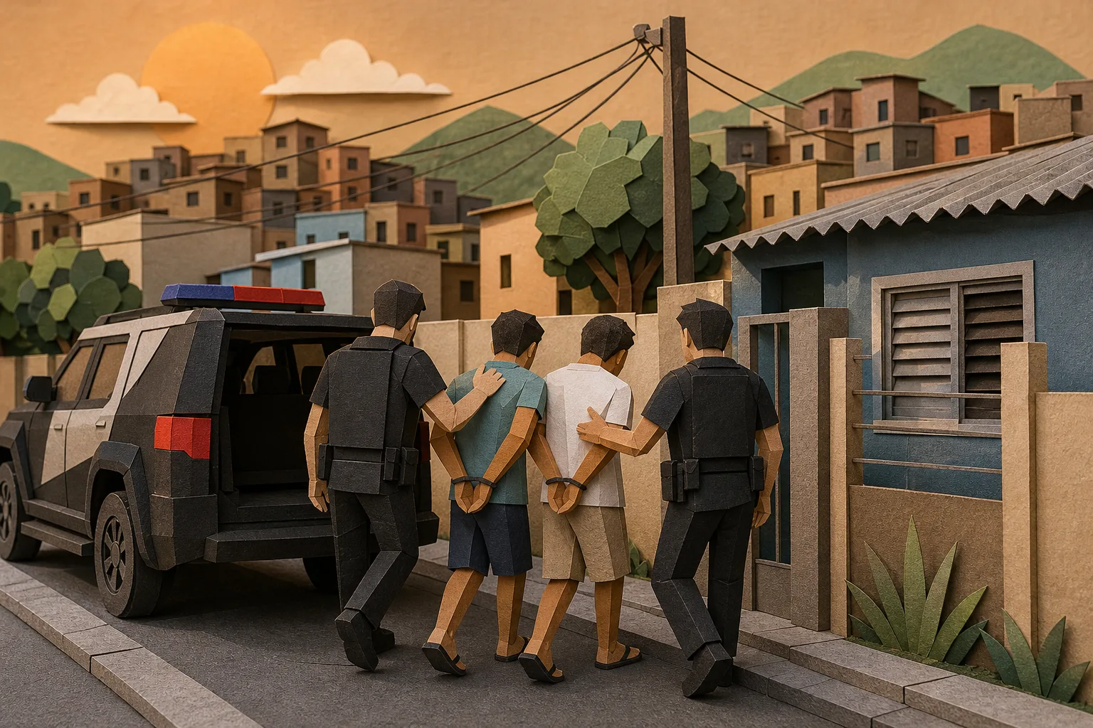 Polícia Civil prende homens investigados pela morte de mulher de 18 anos em Três Rios