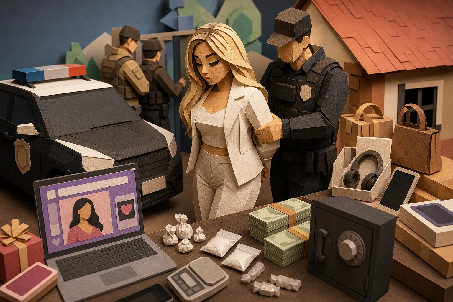 Polícia Civil prende influenciadora suspeita de chefiar rede criminosa no Paraná