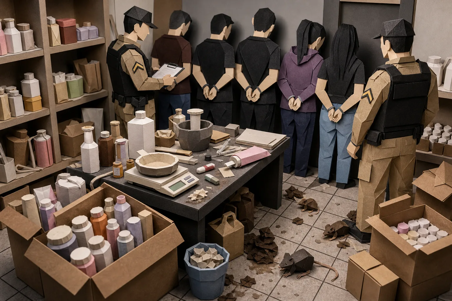 Polícia desarticula laboratório clandestino de emagrecedores e cosméticos em Uberaba