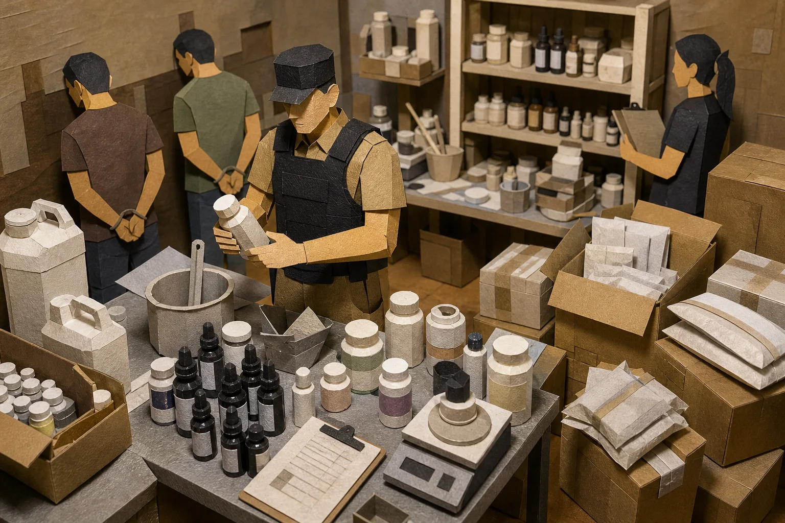 Polícia fecha laboratório clandestino de cosméticos e suplementos em Uberaba